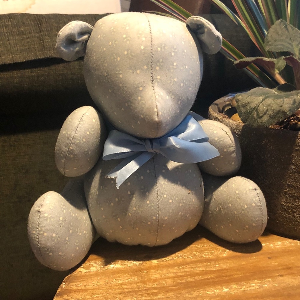 Handmade plush bear